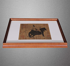 太仆寺书画装裱配框服务案例